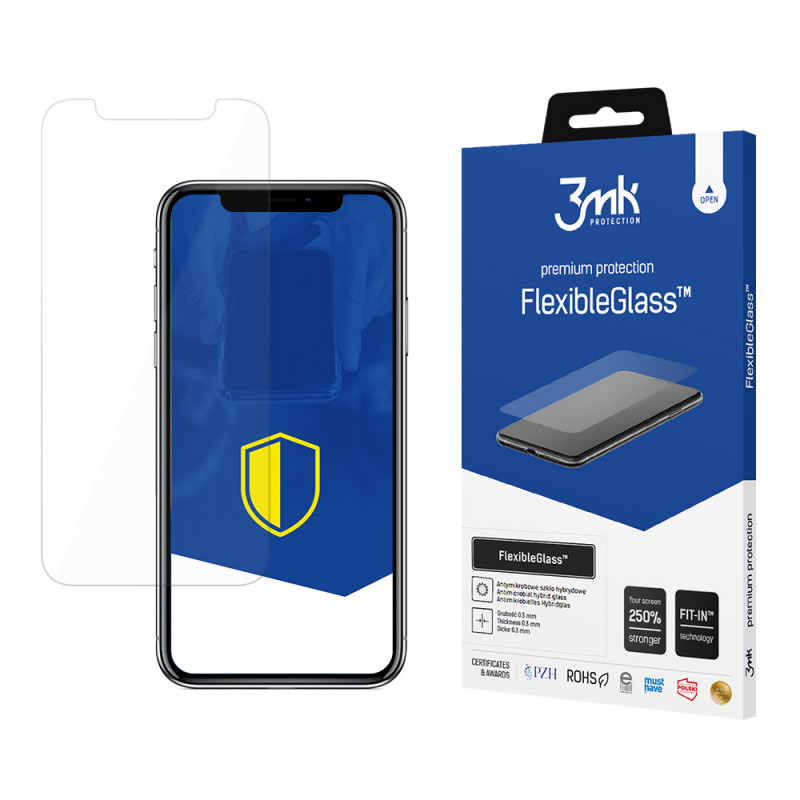 3MK FlexibleGlass szkło hybrydowe do Apple iPhone X