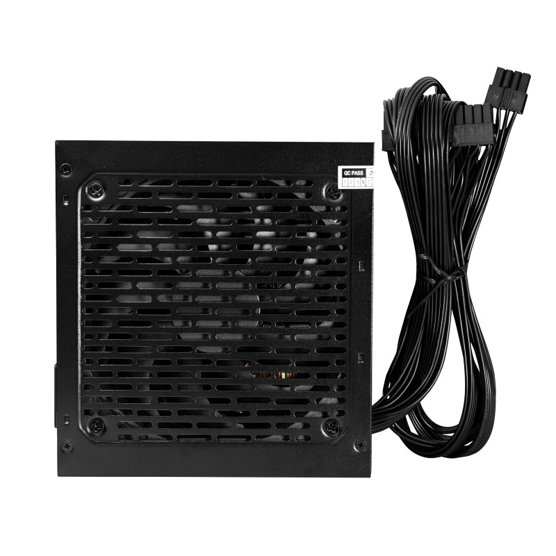Zasilacz ATX Akyga 500 W AK-C2-500, półmodularny, P4+4, 2x PCI-E 6+2 pin, 4x SATA, 2x Molex, wentylator 12 cm, 80 PLUS