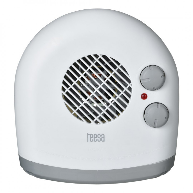 Teesa TSA8027 elektryczny termowentylator, do wnętrz, biały, 1000/2000 W