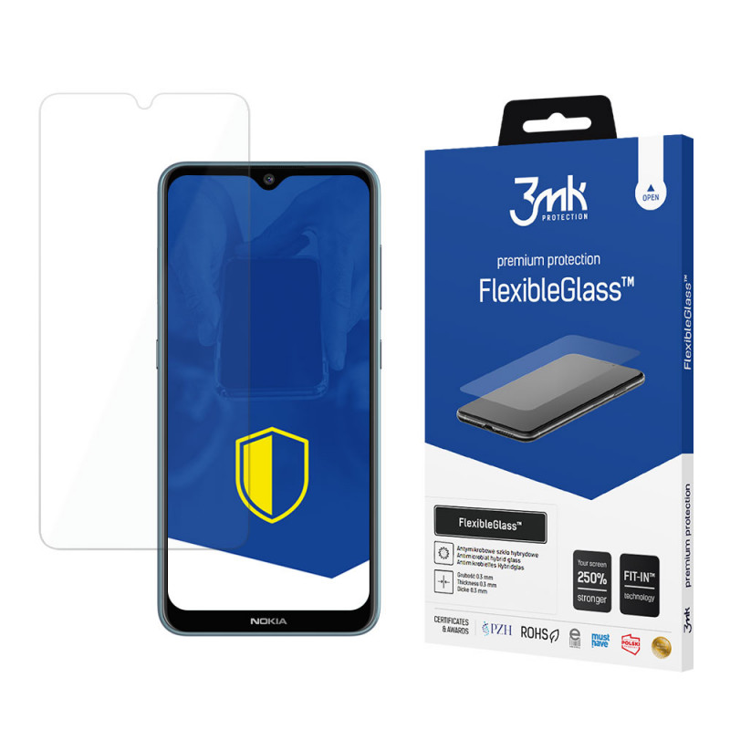 Hybrydowe szkło ochronne 3MK FlexibleGlass do Nokia 7.2