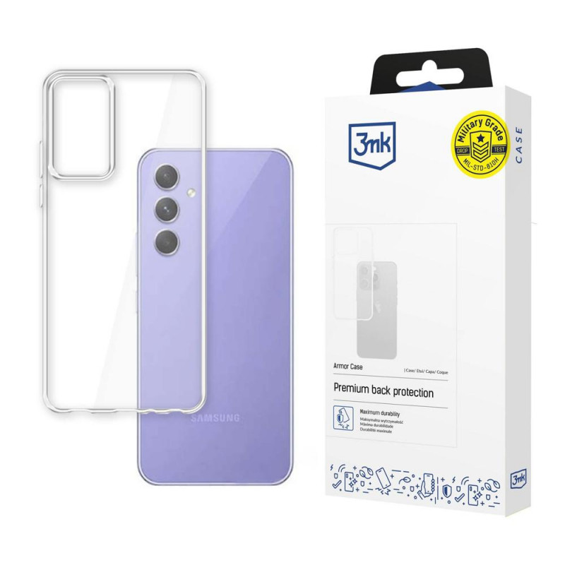 Etui 3MK Armor Case Samsung Galaxy A54 5G, przezroczyste, 3MK4565