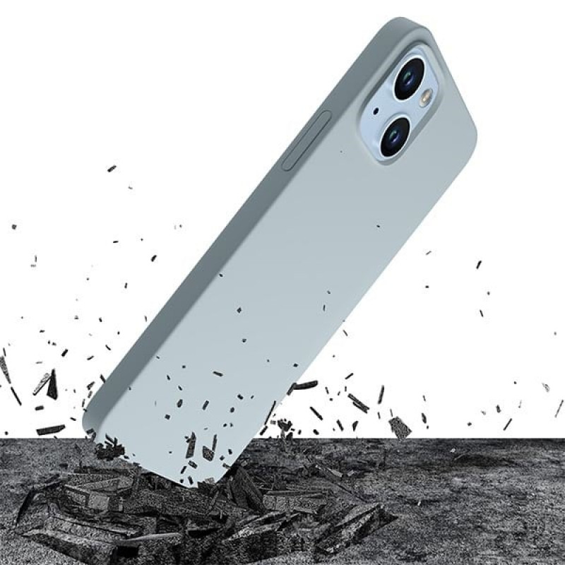 Etui silikonowe 3MK Hardy Case MagSafe Apple iPhone 14 Plus / 15 Plus, niebieskie