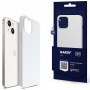 Etui silikonowe 3MK Hardy Case MagSafe Apple iPhone 14 Plus / 15 Plus, białe