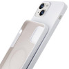 Etui silikonowe 3MK Hardy Case MagSafe Apple iPhone 14 Plus / 15 Plus, białe