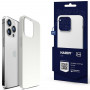 Etui silikonowe 3MK Hardy Case MagSafe Apple iPhone 14 Pro Max, białe