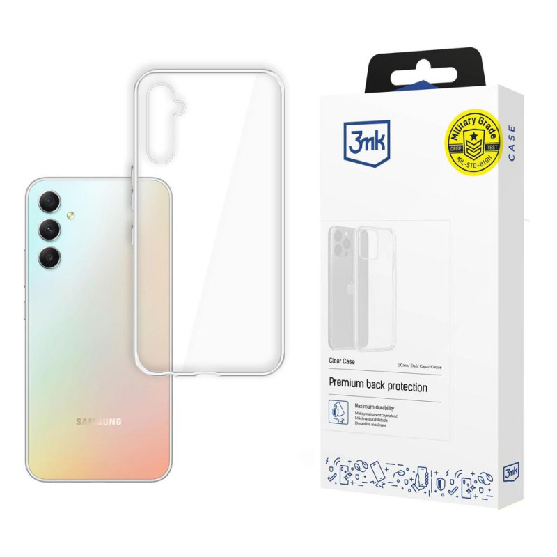 3MK Clear Case Samsung Galaxy A34 5G przezroczyste etui, 3MK4600