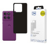 3MK Matt Case do Motorola Edge 60 Pro, czarny mat