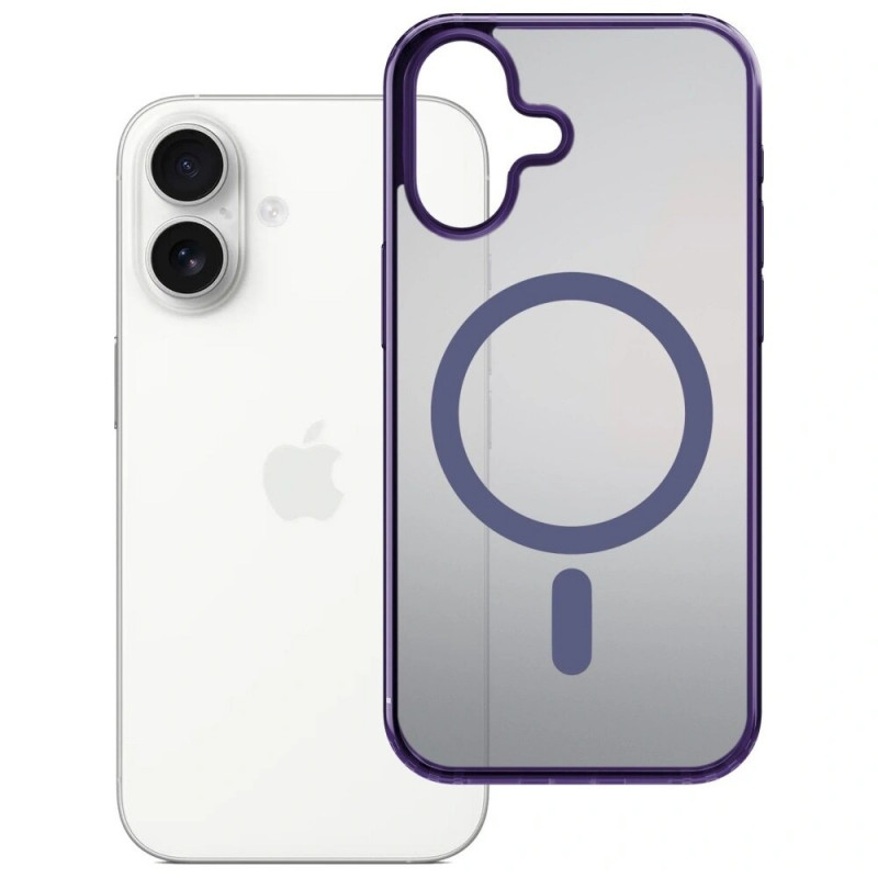 3MK Frosty MagCase do Apple iPhone 17, fioletowy