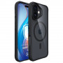 Etui 3MK Satin Armor MagCase do Apple iPhone 17, czarne