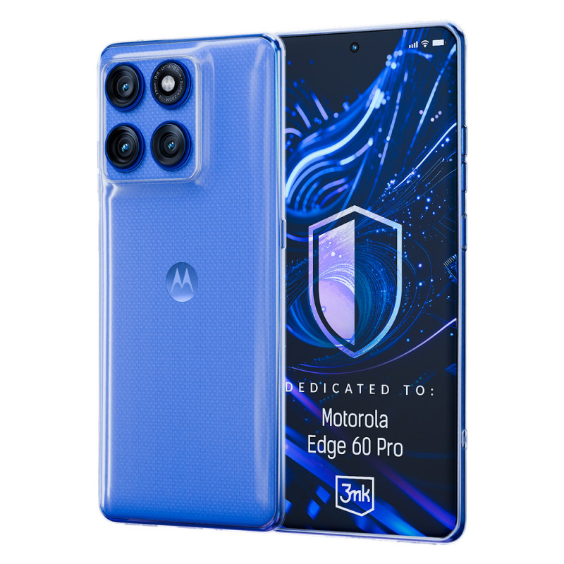 3MK Clear Case do Motorola Edge 60 Pro, przezroczyste