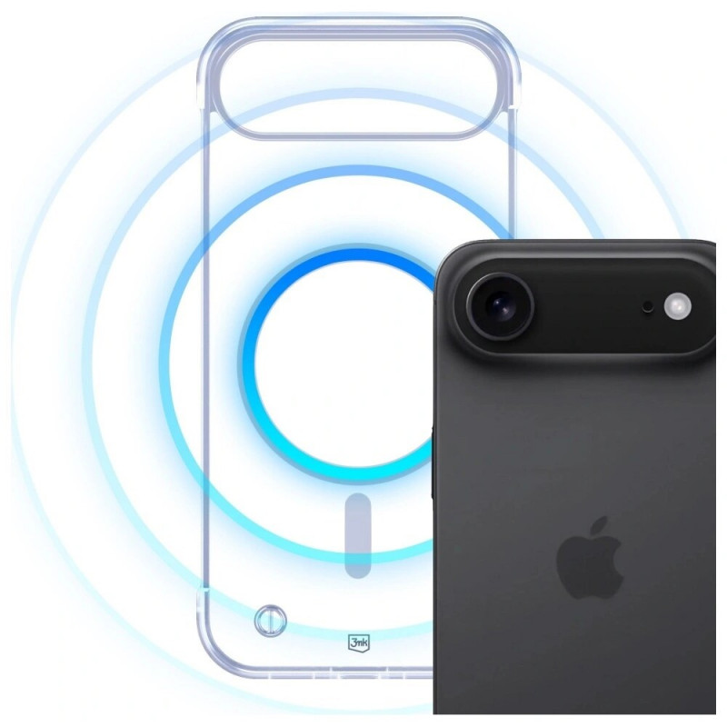 Etui 3MK Just20g MagCase do Apple iPhone Air, przezroczyste