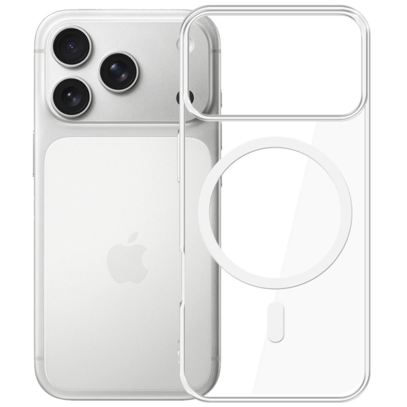 Etui 3MK Clear MagCase do Apple iPhone 17 Pro, przezroczyste