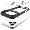 Etui 3MK Satin Armor MagCase do Apple iPhone 17 Pro, przezroczysty czarny