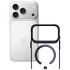 Etui 3MK Satin Armor MagCase do Apple iPhone 17 Pro, przezroczysty czarny