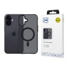 Etui 3MK Smoke Matt MagCase do Apple iPhone 17, czarne