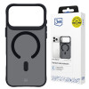 Etui 3MK Smoke Matt MagCase do Apple iPhone 17 Pro, czarne