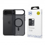 Etui 3MK Smoke Matt MagCase do Apple iPhone Air, czarne