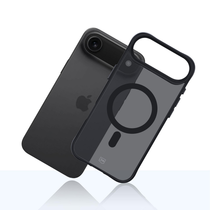 Etui 3MK Smoke Matt MagCase do Apple iPhone Air, czarne