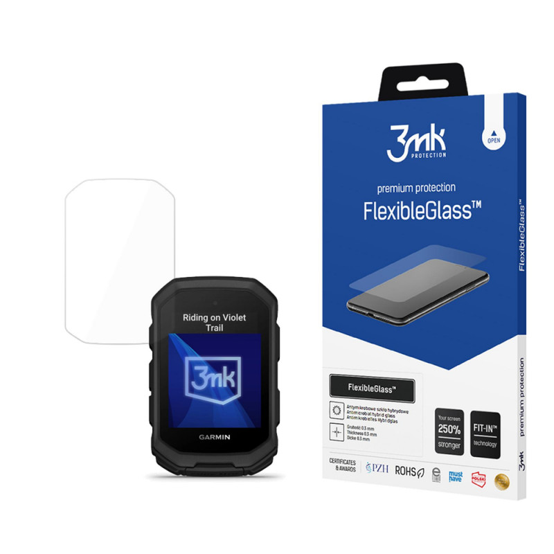 Szkło hybrydowe do ekranu 3MK FlexibleGlass Garmin Edge MTB