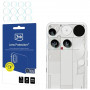3MK Lens Protection ochrona obiektywu aparatu Nothing Phone (3) (4 szt.)
