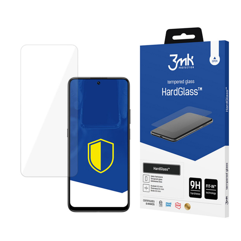 Szkło hartowane 3MK HardGlass do Honor 400 Smart 4G / 5G