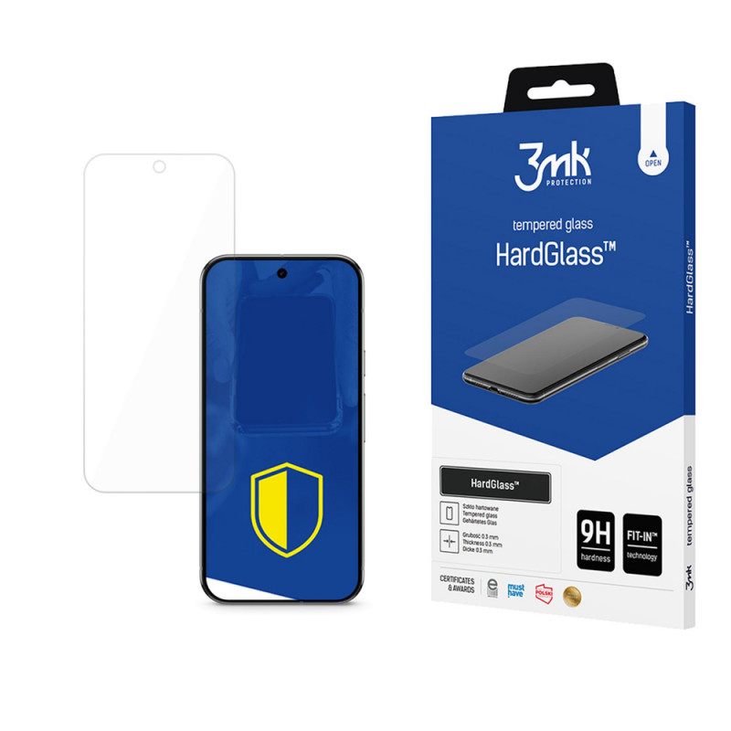 Szkło hartowane 3MK HardGlass do Google Pixel 10 / 10 Pro