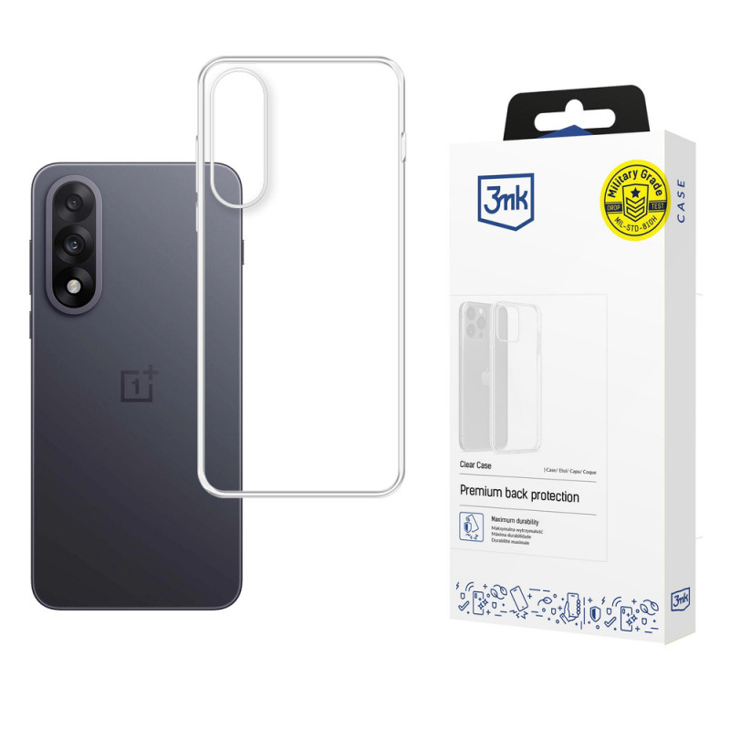 3MK Clear Case do OnePlus Nord 5, przezroczyste