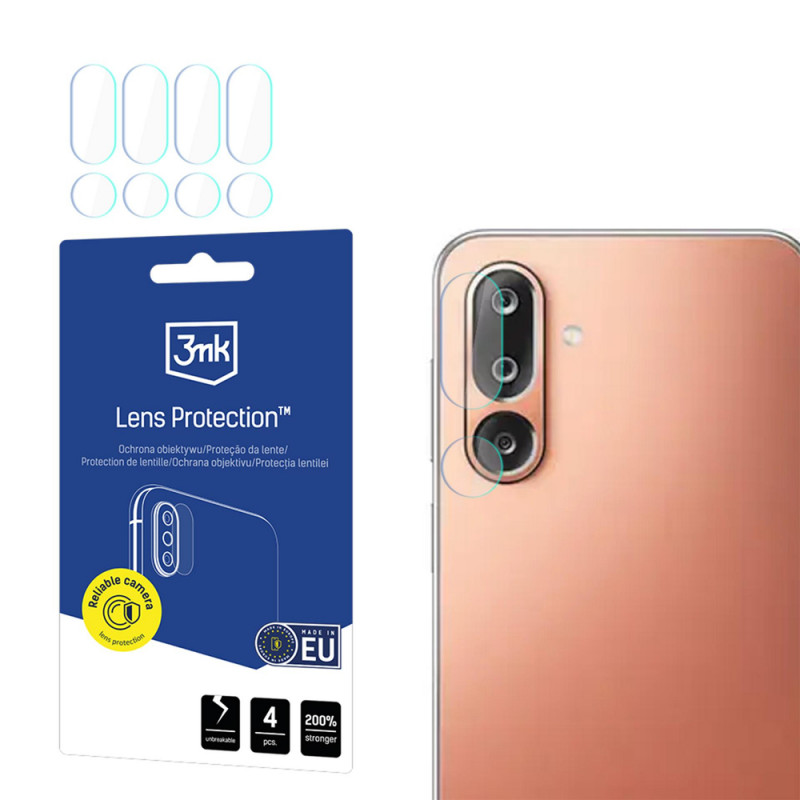 3MK Lens Protection ochrona obiektywu aparatu do Samsung Galaxy M36 (4 szt.)