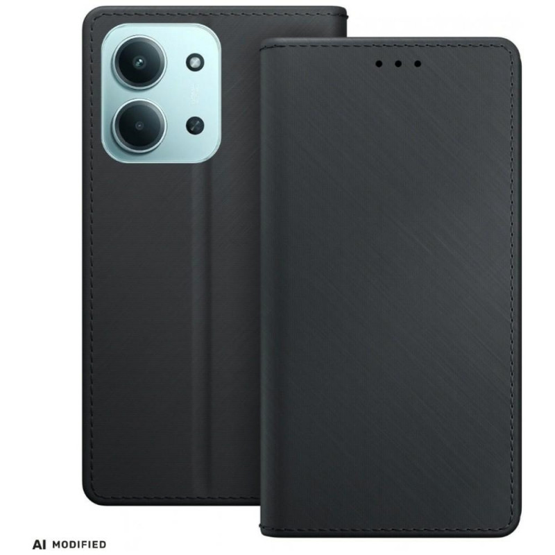 3MK Wallet Case do Redmi 15C 4G / 5G (171 mm) / Poco C85 4G, czarny