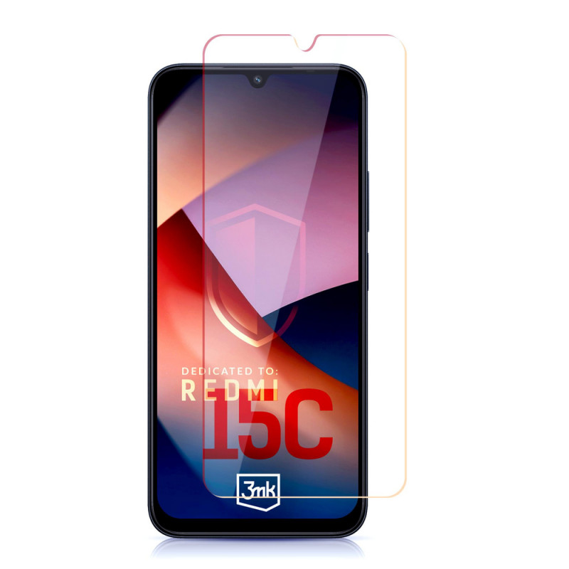 Szkło hartowane 3MK HardGlass do Redmi 15C 4G / 5G (171 mm) / Poco C85 4G