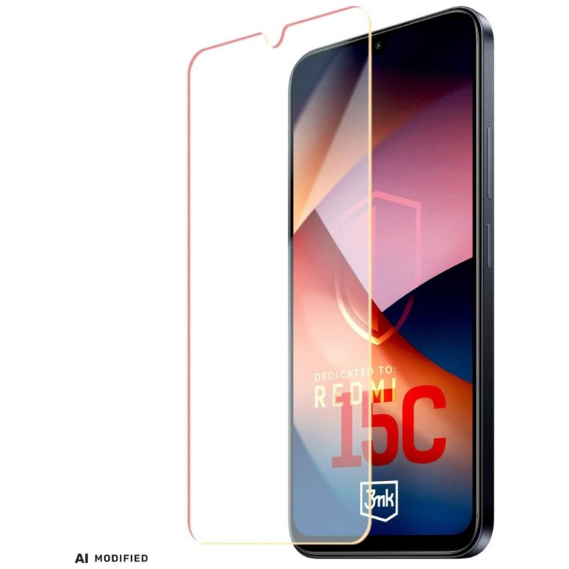 Szkło hartowane 3MK HardGlass do Redmi 15C 4G / 5G (171 mm) / Poco C85 4G