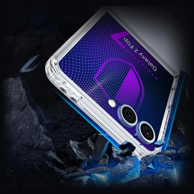Etui 3MK Armor Case do Samsung Galaxy Z Flip7, przezroczyste
