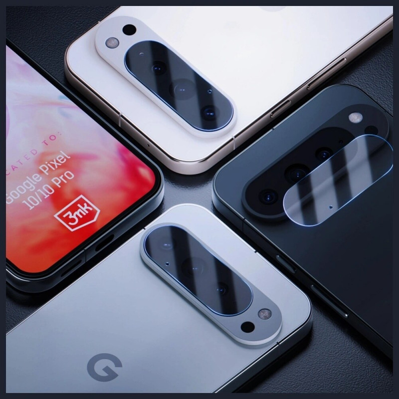 3MK Lens Protection ochrona obiektywu aparatu do Google Pixel 10 Pro (4 szt.)