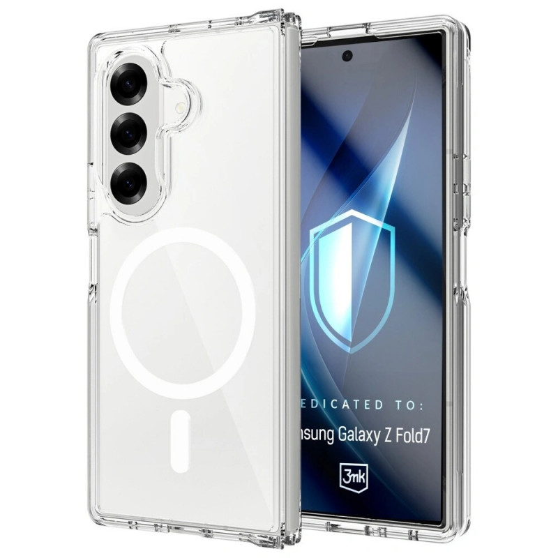 3MK Armor MagCase do Samsung Galaxy Z Fold7, przezroczyste