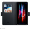 Etui portfel 3MK Wallet Case do Xiaomi Redmi 15 4G / 15 5G, czarny