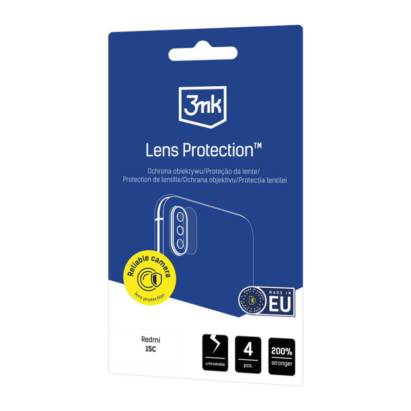 3MK Lens Protection ochraniacz na obiektyw aparatu do Xiaomi Redmi 15C 4G