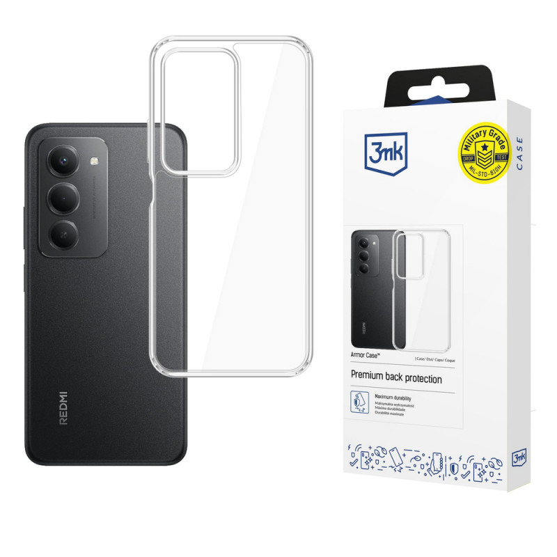 3MK Armor Case do Redmi 15 4G / 15 5G, przezroczyste