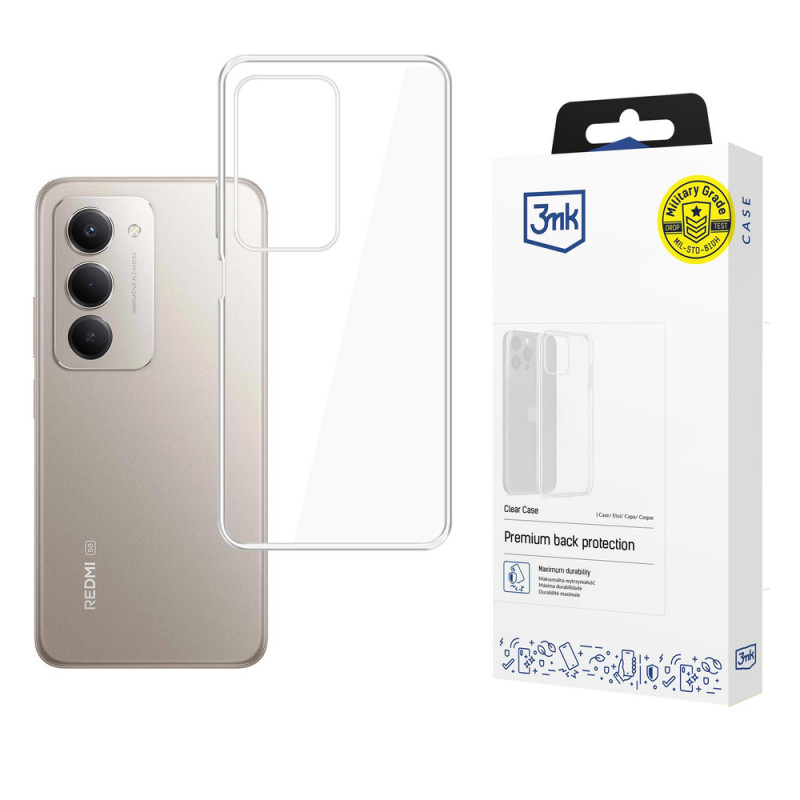 3MK Clear Case do Redmi 15 4G / 15 5G, przezroczyste