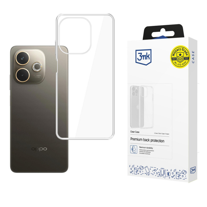 3MK Clear Case do Oppo A5 Pro 5G, przezroczyste
