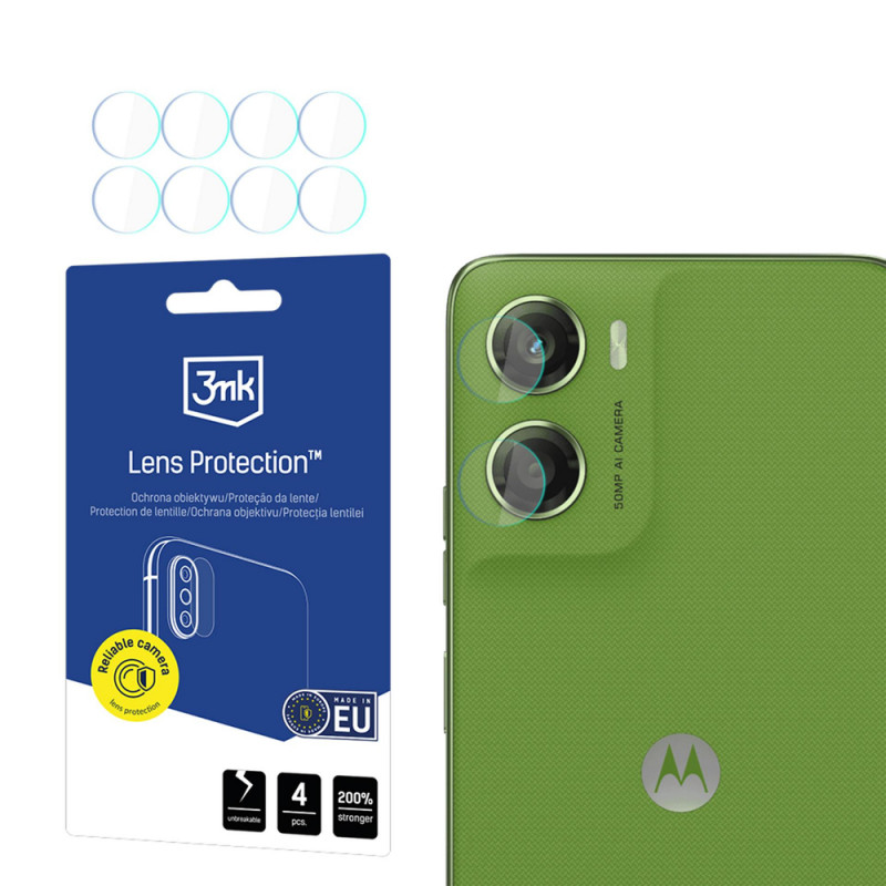 3MK Lens Protection ochrona obiektywu aparatu do Motorola Moto G06 / Moto G06 Power (4 szt.)