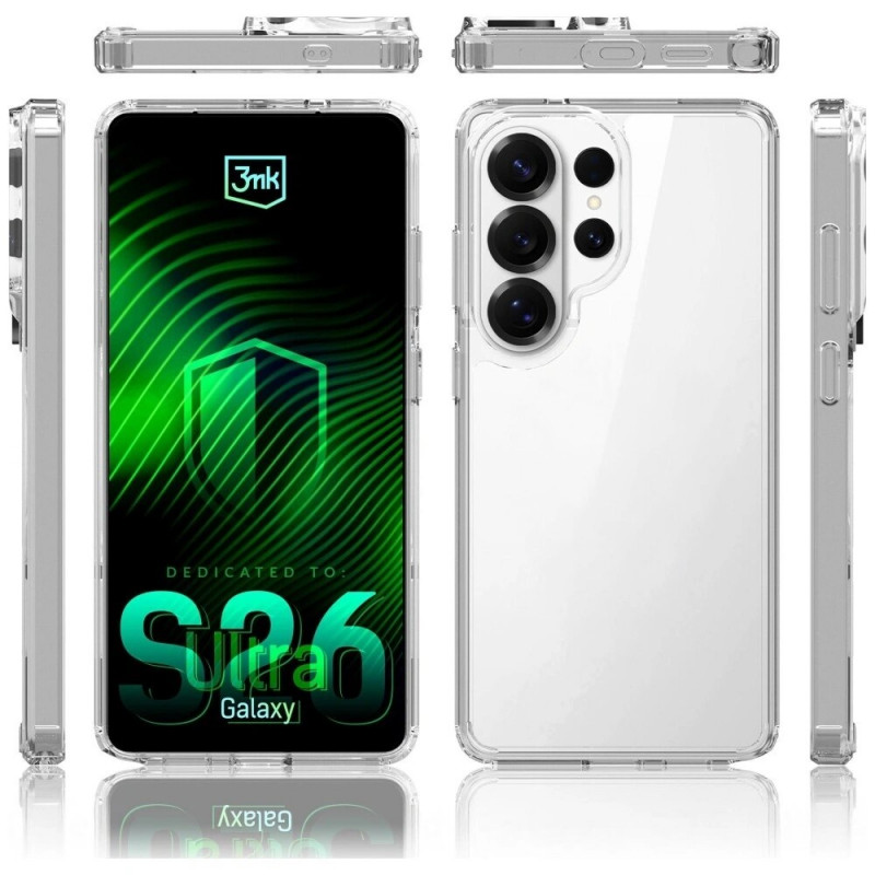 Etui 3MK Armor Case do Samsung Galaxy S26 Ultra, przezroczyste