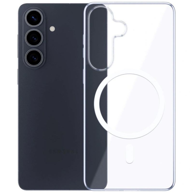 Etui ochronne 3mk Clear MagCase Samsung Galaxy S26, przezroczyste