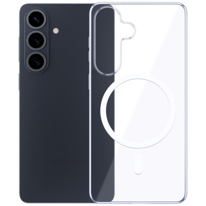 Etui ochronne 3mk Clear MagCase do Samsung Galaxy S26+, przezroczyste