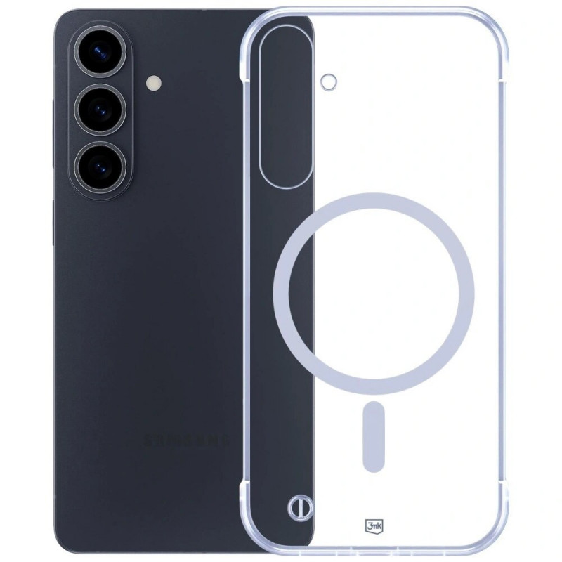 Etui ochronne 3mk Just20g MagCase do Samsung Galaxy S26, przezroczyste