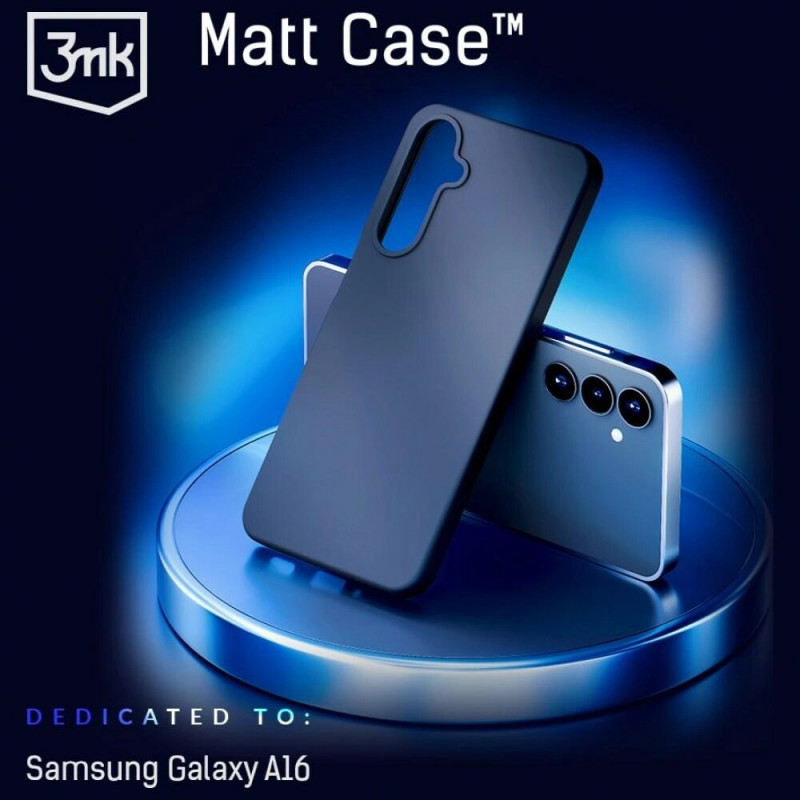 Etui ochronne 3mk Matt Case Redmi 15C 4G / 5G (173 mm), czarne
