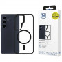 Etui ochronne 3mk Satin Armor MagCase Samsung Galaxy S26, przezroczysty czarny