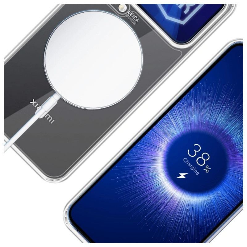 Etui na smartfona 3MK Armor MagCase Xiaomi 17 Pro Max, przezroczyste
