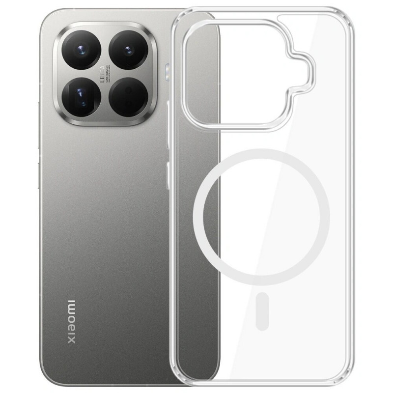 Etui na smartfona 3MK Armor MagCase Xiaomi 15T Pro 5G, przezroczyste