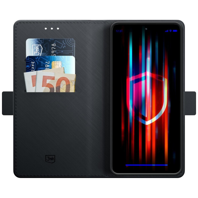Etui 3MK Wallet Case do smartfona OnePlus 15 5G, czarne