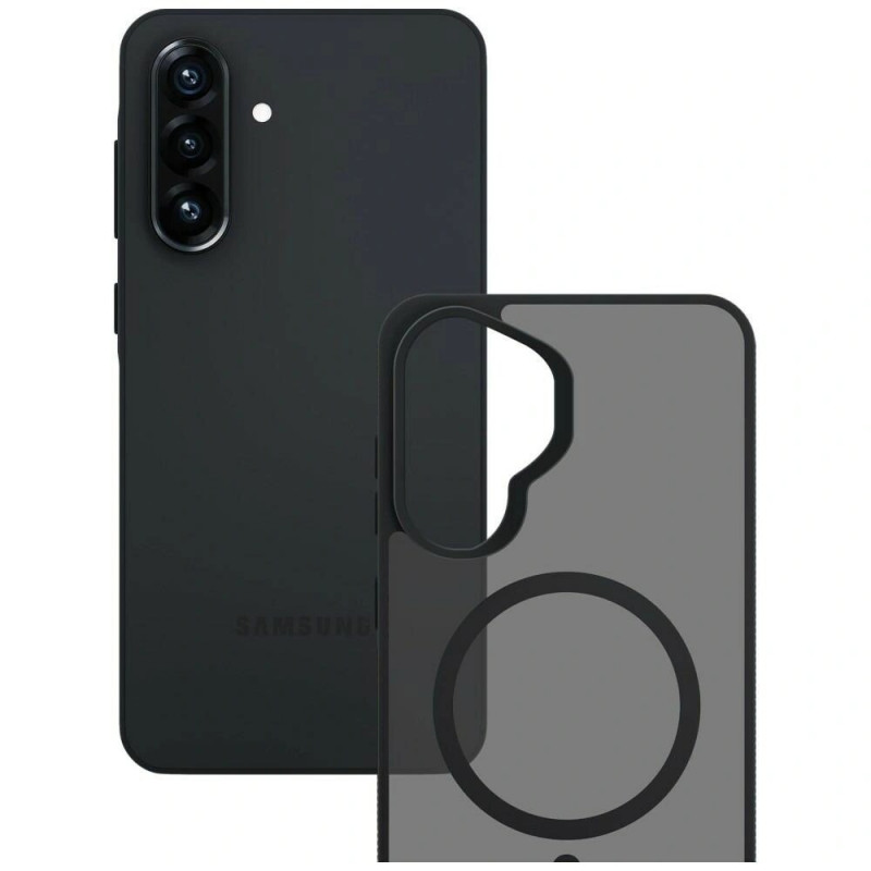Etui na smartfona 3MK Smoke MagCase Samsung Galaxy A37, smoke black